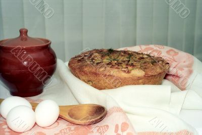 Easter food and kitchenware Easter food and kitchenware
