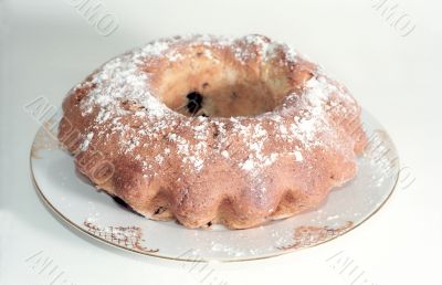 Сake on the plate Сake on the plate