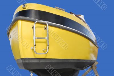 Stern of Yellow Boat