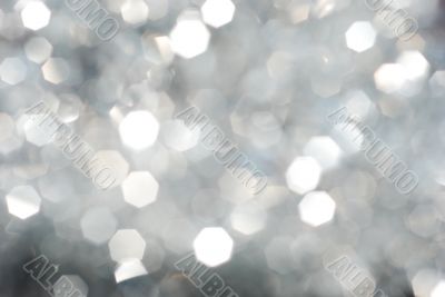 Abstract background of holiday lights