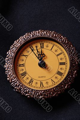 old clock showing time about twelve old clock showing time about twelve