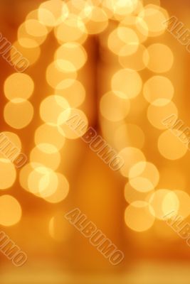 Abstract background of holiday lights Abstract background of holiday lights