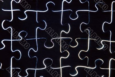 abstract puzzle background