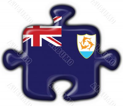 anguilla button flag puzzle shape anguilla button flag puzzle shape