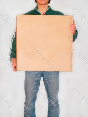 Man and Box