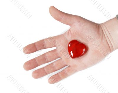 Heart on hand