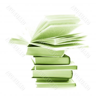 stack of books
