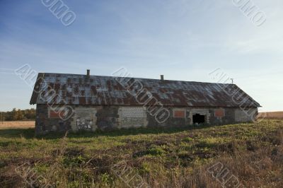 Barn at Sunset