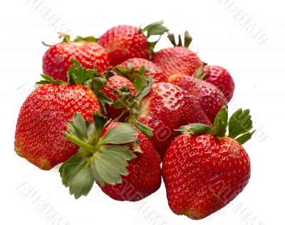 sweet strawberries.