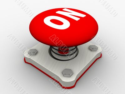 Red start button Red start button