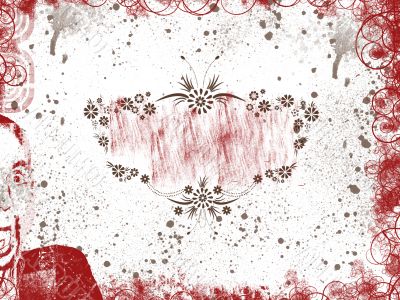 Grungy banner