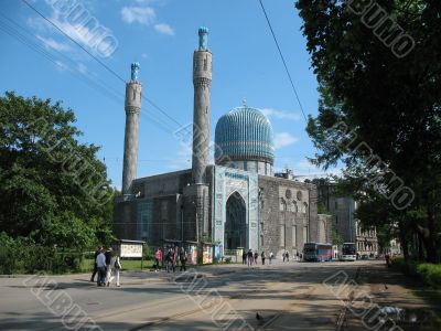 A front of cathedral mosque