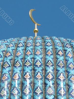 A cupola of cathedral mosque