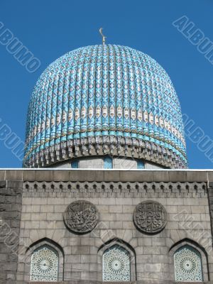 A cupola of cathedral mosque