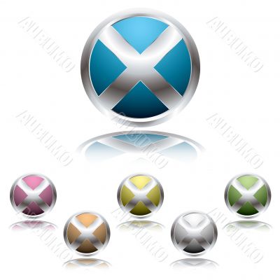 cross button shadow cross button shadow
