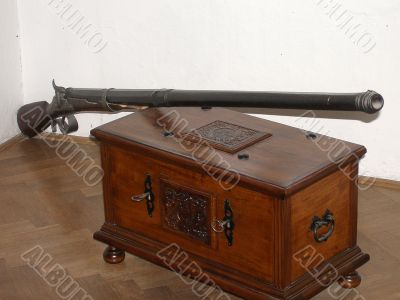  Gun for hunting for ducks. Czechia.