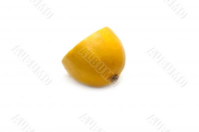 Half of the lemon