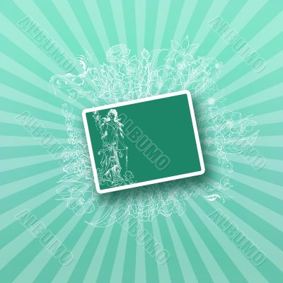 Element for design, frame, illustration