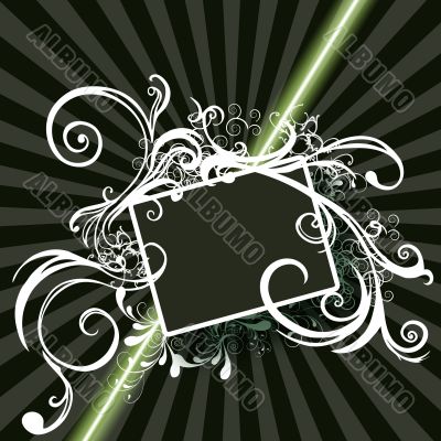Element for design, frame, illustration