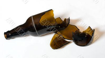Broken bottle