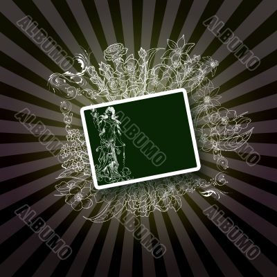 Element for congratulations, websites, frame Element for congratulations, websites, frame