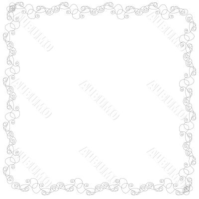 Frame for congratulations