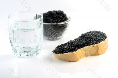 soft black caviar