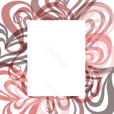 Frame for congratulations