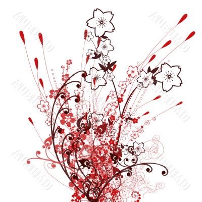 Element for design, frame, illustration