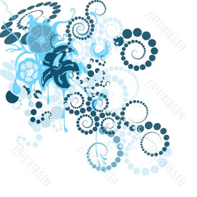 Element for design, frame, illustration