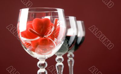 Wine and heart Wine and heart