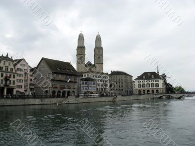 Zurich, The Financial Center Of Europe.