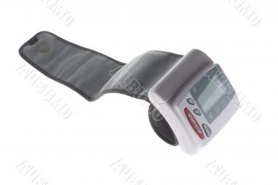 blood pressure monitor closeup