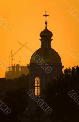 City silhouettes