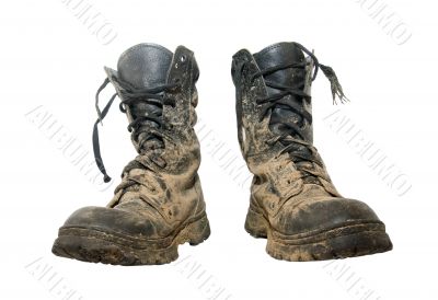 Dirty boots