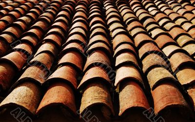 Mountain village of historic buildings Mountain village of historic buildings