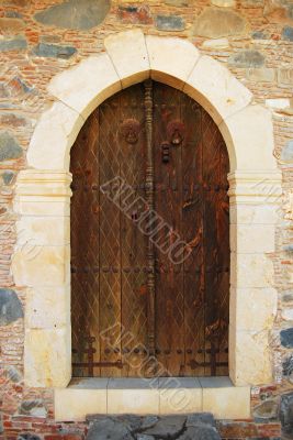 cyprus architecture, old door