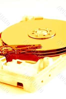 detail of hard disk drive