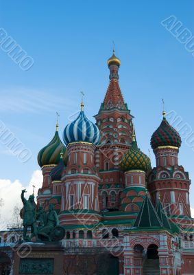 Vasily`s cathedral Blissful