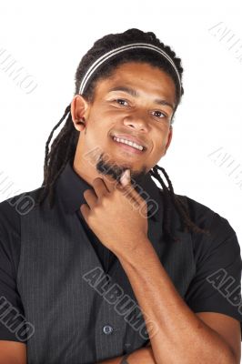 Handsome African businessman Handsome African businessman