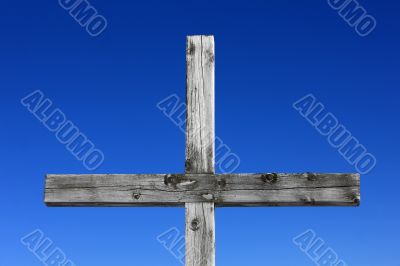 Weathered Wood Cross