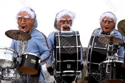 Group of Masquerades at Carnival