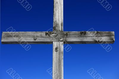 Weathered Wood Cross