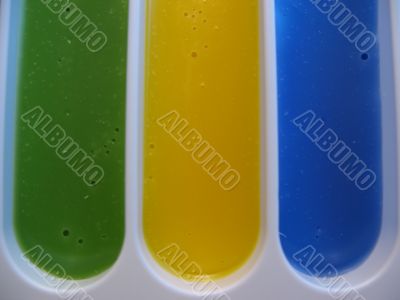 The many-colored plasticine
