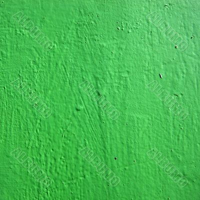 Green Colored Metal Background