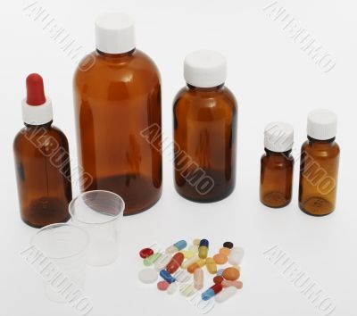 different tablets, medicine