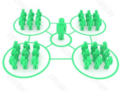 people network illustration people network illustration