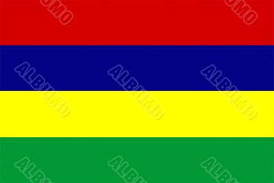Flag Of Mauritius Flag Of Mauritius