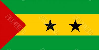 Flag Of Sao Tome And Principe Flag Of Sao Tome And Principe