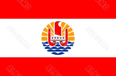 French Polynesia Flag French Polynesia Flag